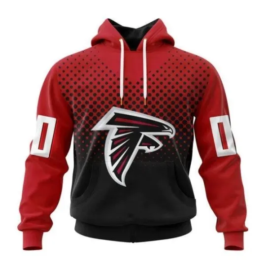 Atlanta Football Team Falconss | Personalized Hoodie Crack On Grunge