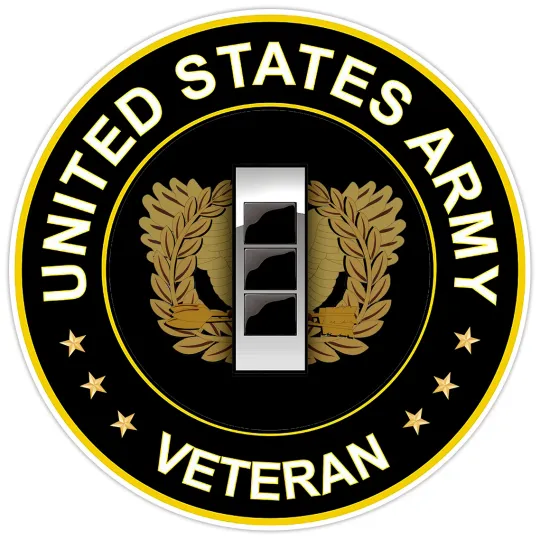 United States Army Veteran Bumper Sticker