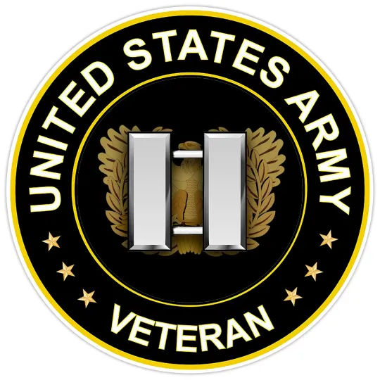 Discover United States Army Veteran Bumper Sticker