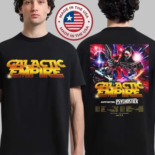 Discover Galactic Empire North America 2026 Tour T-Shirt