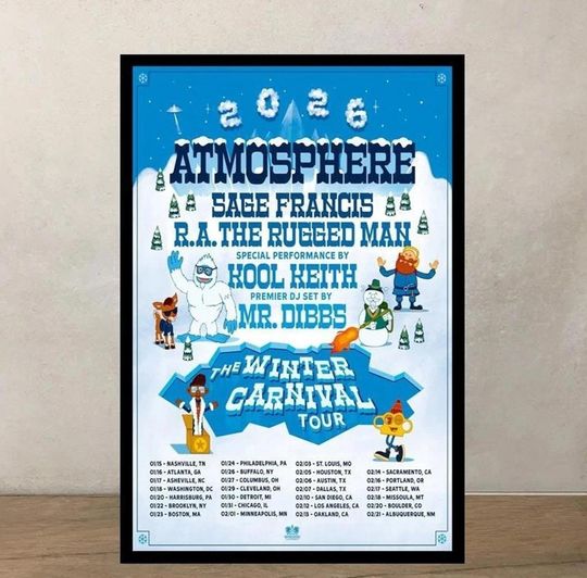Discover Atmosphere The Winter Carnival Tour 2026 Poster