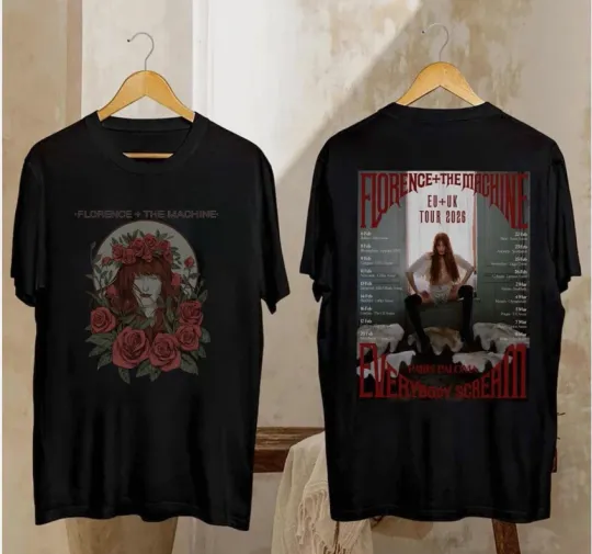 Florence and the Machine Tour 2026 Shirt Music Lover Tee T-shirt