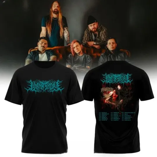 Discover Lorna Shore 2026 Tour Tee – Deathcore Fans Only T-Shirt