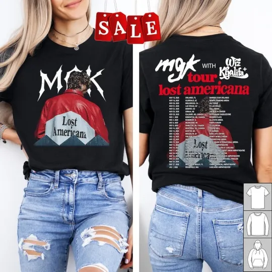 Discover New MGK Lost Americana Tour 2026 Shirt