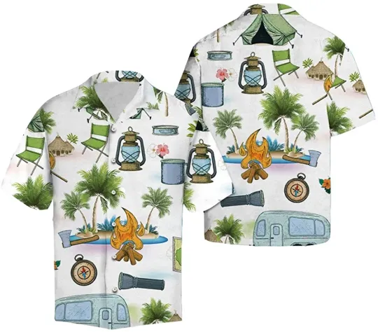 Discover Camping Lover Hawaiian Shirt Unisex Adult Hw3268