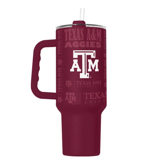 Discover Texas A&M Aggies Tumbler 40oz Powder Coat Replay