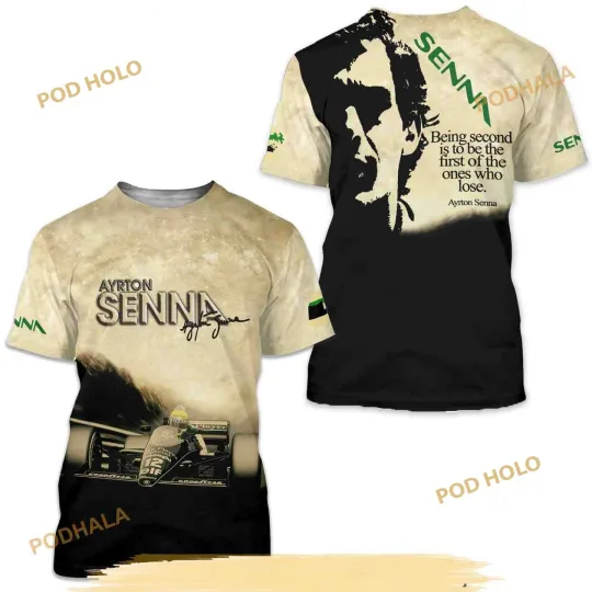 Ayrton Senna 3D T-Shirt