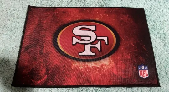 Discover San Francisco 49ers Carpet 16x24in Doormat Floor Mat Home Décor US SHIP IN 1 DAY