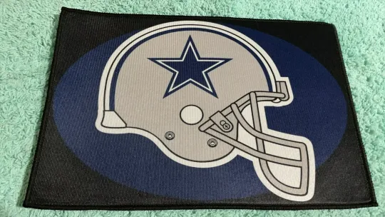 Discover Dallas Cowboys Carpet 16x24in Doormat Floor Mat Home Décor US SHIPPING IN 1 DAY