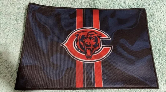 Discover Bears Chicago football Carpet 16x24in Doormat Floor Mat Home Décor US SHIP IN 1 Day！