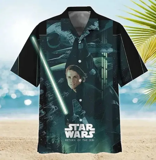 Star Wars Anakin Skywalker Return Of The Jedi Hawaiian Shirt