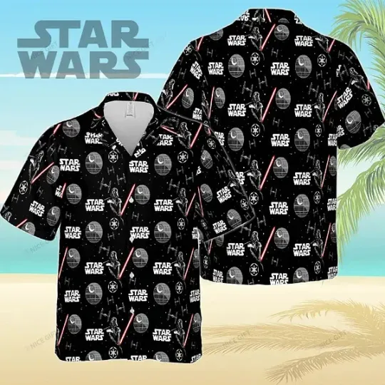 Discover Embrace The Power Of Darth Vader On Star Wars Hawaiian Shirt