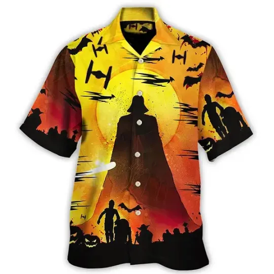 Discover Star Wars Darth Vader Halloween Hawaiian Shirt