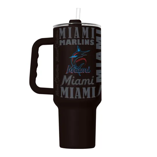 Discover Miami  Tumbler 40oz Powder Coat Replay