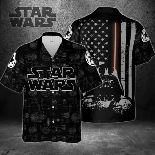 Discover Darth Vader Vivid Unisex Hawaiian Shirt