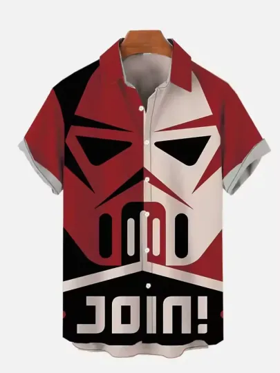 Discover Disney Star Wars Join! Two-Side Battle Hawaiian Shirt