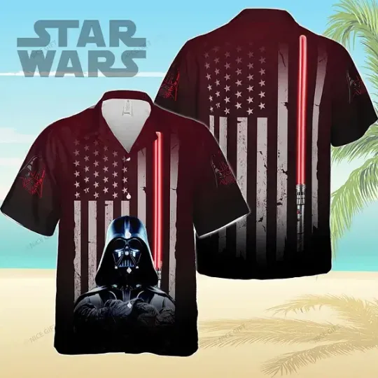 Discover Darth Vader’s Presence On Star Wars Hawaiian Shirt