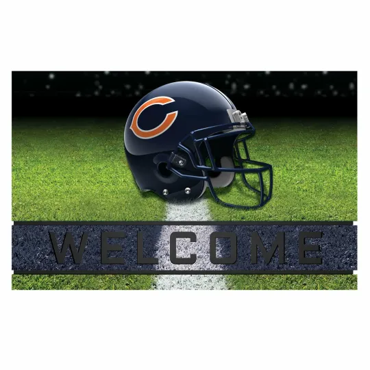 Discover Chicago Bears Crumb Rubber 30x18 Welcome Door Mat