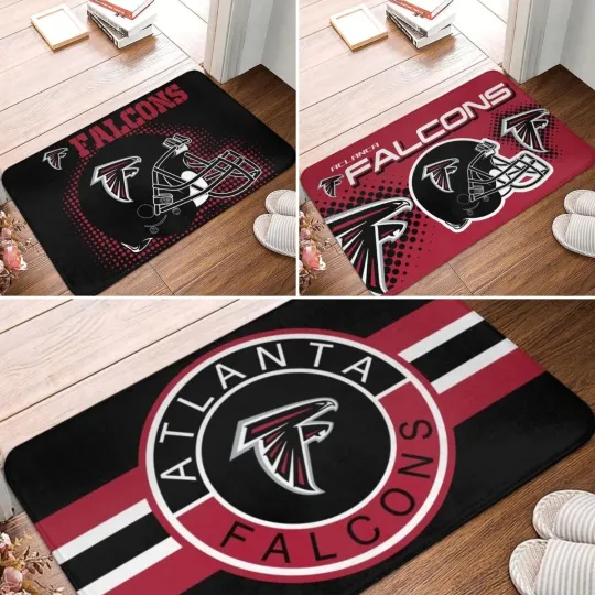 Discover Falcons Atlanta Carpet 16x24in Doormat Floor Mat Non-slip Mat Home Décor