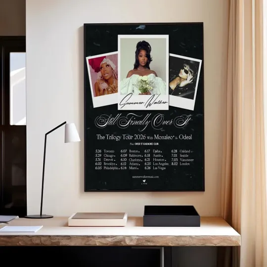 Discover Summer Walker The Trilogy Tour 2026 Poster