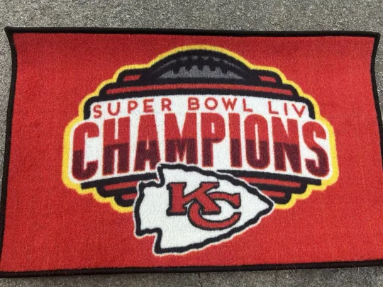 Kansas City Chiefs Super Bowl Champions Door Mat