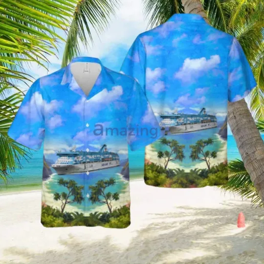 Discover Silja Line MS Galaxy Hawaiian Shirt for Men and Women