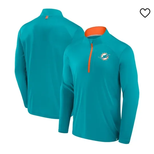 Discover Miami Football Antigua 1/4 Zip Men’s Pullover