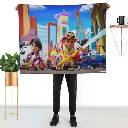 Discover Disney Firebuds Baby Girl Boy Gifts DisneyFriends Fleece Blanket