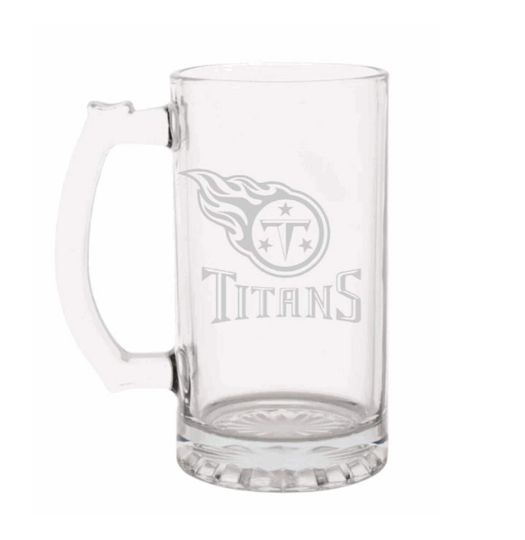 Tennessee Titans Engraved Beer Mug, Titans gift, Beer Mug