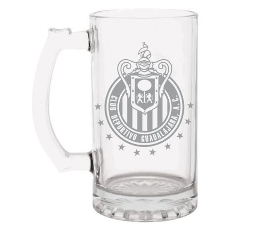 Las Chivas Del Guadalajara Futbol Engraved Beer Mug