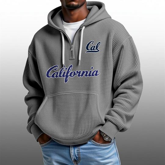 Discover 2026 Cal Bears Waffle Zip Hoodie