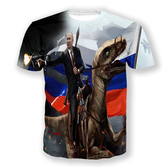 Discover 3D Men's Short Sleeve Casual T-Shirt