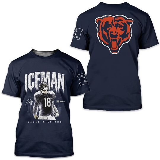 Chicago Bears 2026 Caleb Williams Iceman Shirt