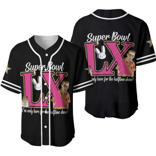 Bad bunny bowl halftime show Baseball Jersey