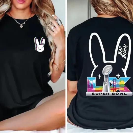 Discover Bad Bunny Bowl 2026 Halftime Show Shirt, Benito Bowl Tee