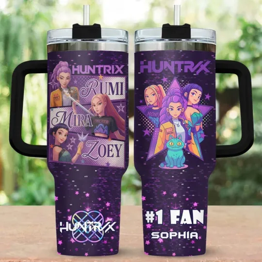 Discover Personalized Kpop Fan Tumbler 40oz with Handle