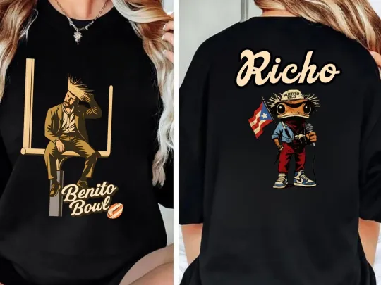 Discover Benito Bowl Shirt Football Halftime Show T-Shirt, Game Day Unisex Top