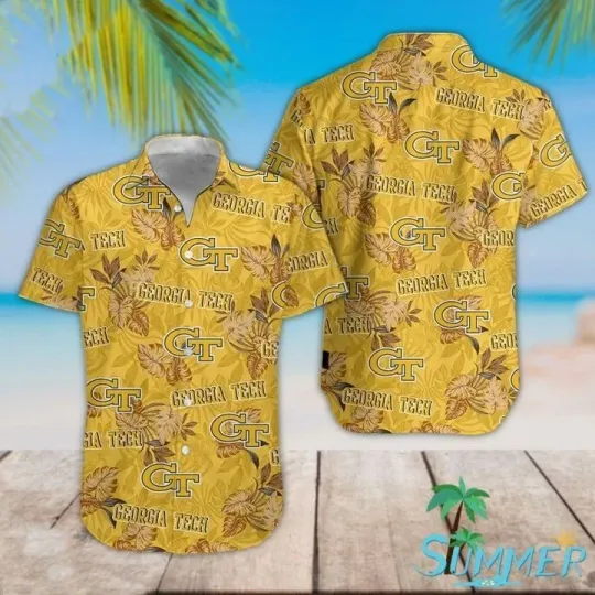 Discover Georgia Tech Hawaiian Shirt