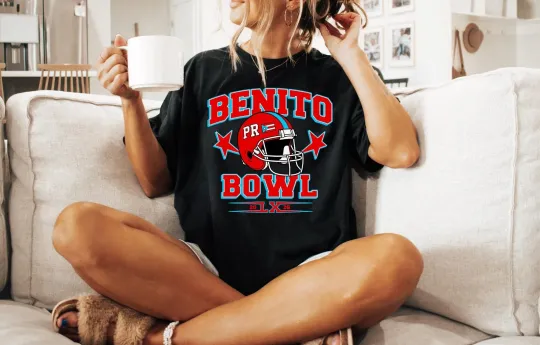Discover Benito Bowl T-Shirt, Puerto Rico Football Fan Hoodie, LX 2026 Bunny Unisex T-Shirt