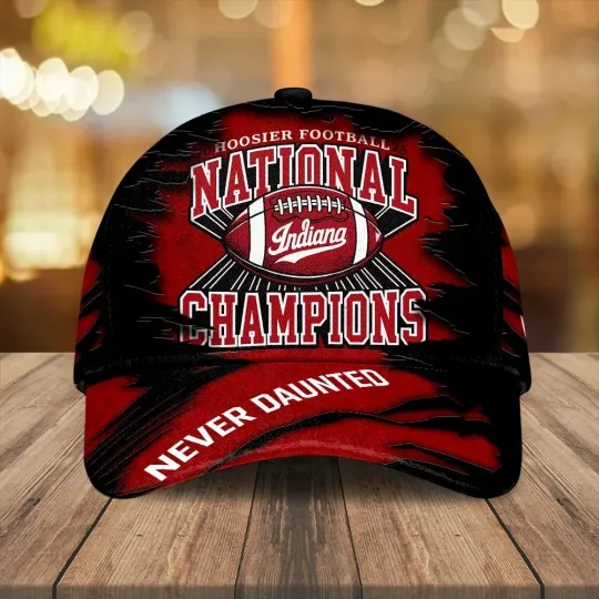 Discover Hoosiers Football 2025 National Champions Classic Cap