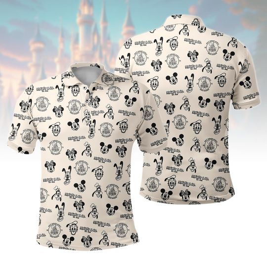 Discover Mickey And Co Polo Shirt Unisex, Mickey And Friends Mens Polo Shirt, Disney Cruise Women Polo Shirt, Summer Gift For Him, Golf Shirt