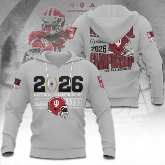 Discover Indiana Hoosiers Football National Championship 3D Hoodie