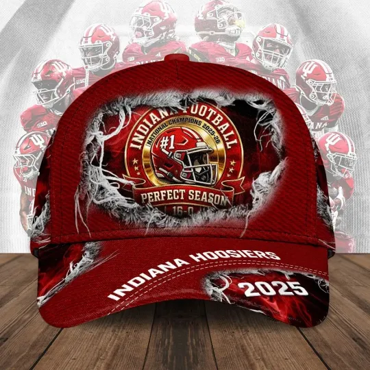 Discover Indiana Football AOP Baseball Cap