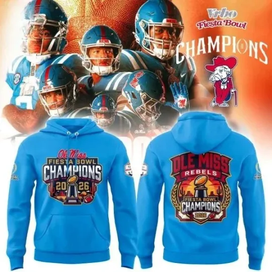 Discover Miss Vrbo Fiesta Bowl Champion 2026 Hoodie