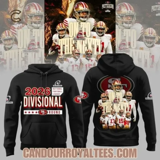 Discover San Francisco 49er 2026 Divisional 3D Hoodie Unisex Fan Gift