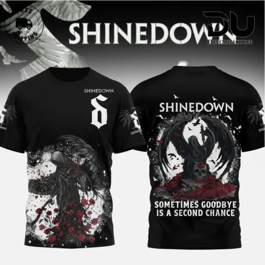 Discover shine down Second Chance 3D All size 3D T-Shirt