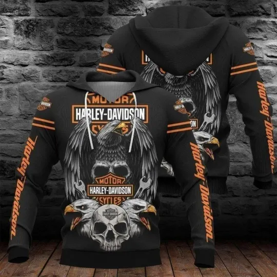 Discover Harley Racing Davidson 3D Hoodie