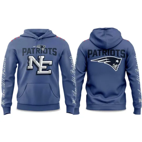 Discover We Are All Patriot Rivalry Nor Easter 3D Hoodie