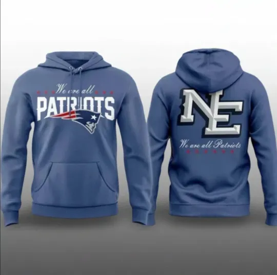 Discover Patriot Rivalries Nor Easter Ne Blue 3D Hoodie