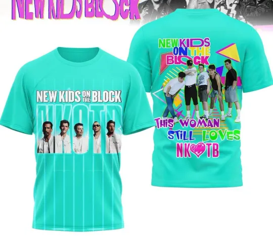 Discover NK on The Block This Woman Still Loves NKOT Block 3D T-Shirt